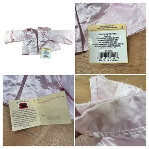 Chantilly lane PBC Olivia Pink Jacket and Tag ONLY READ PICS dress Up Plush Doll